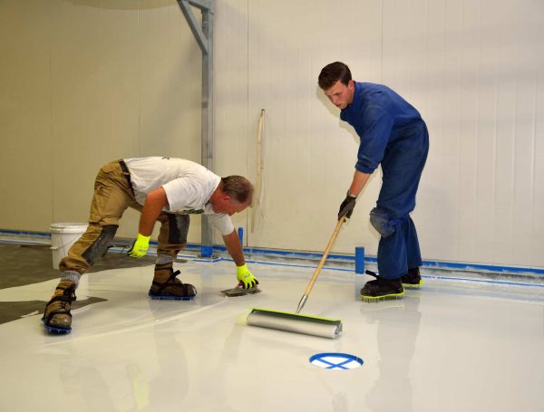 Metallic Epoxy Floor Installation in Berlin, CT