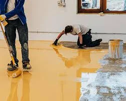 Metallic Epoxy Floor Installation